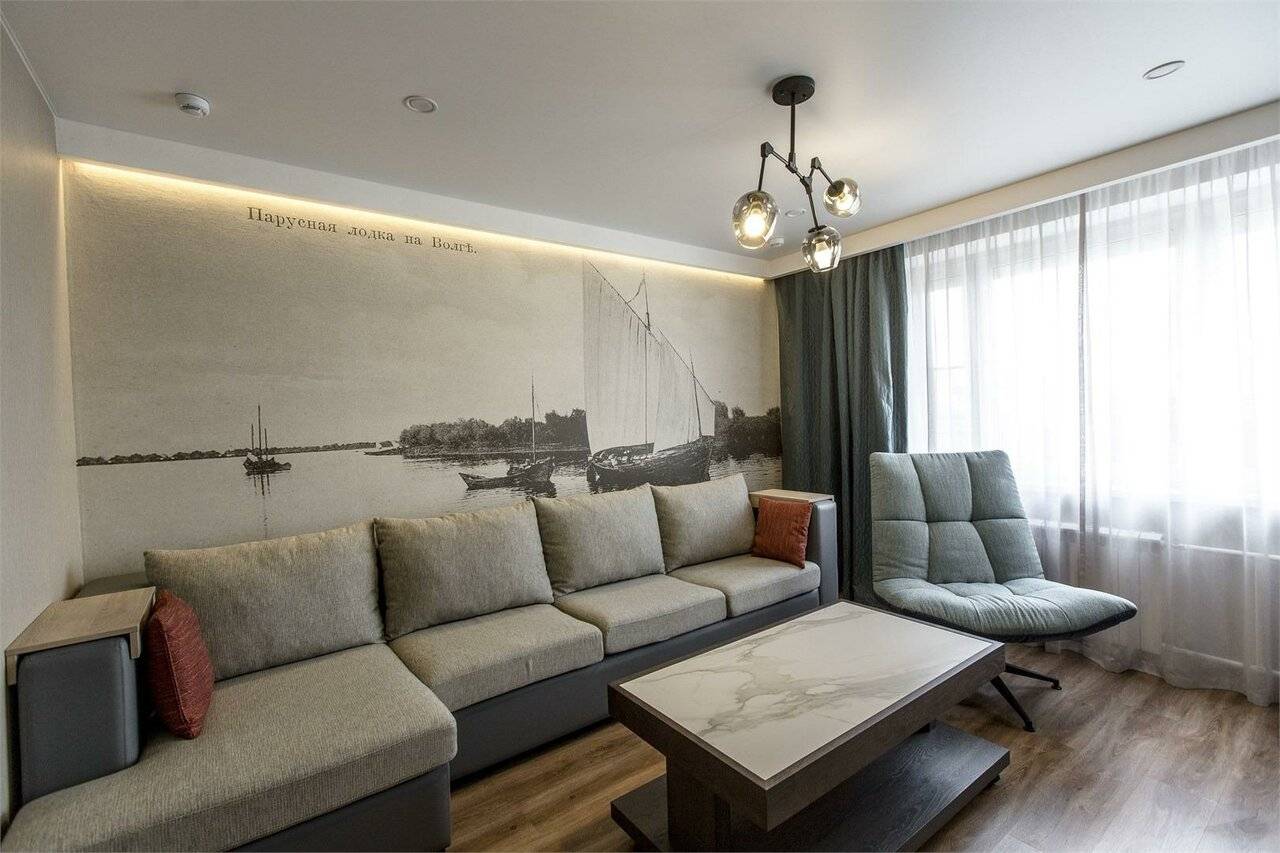 Фотографии номера Апартаменты Гранд Супериор (с кухней) в Гостинице Волга Москва