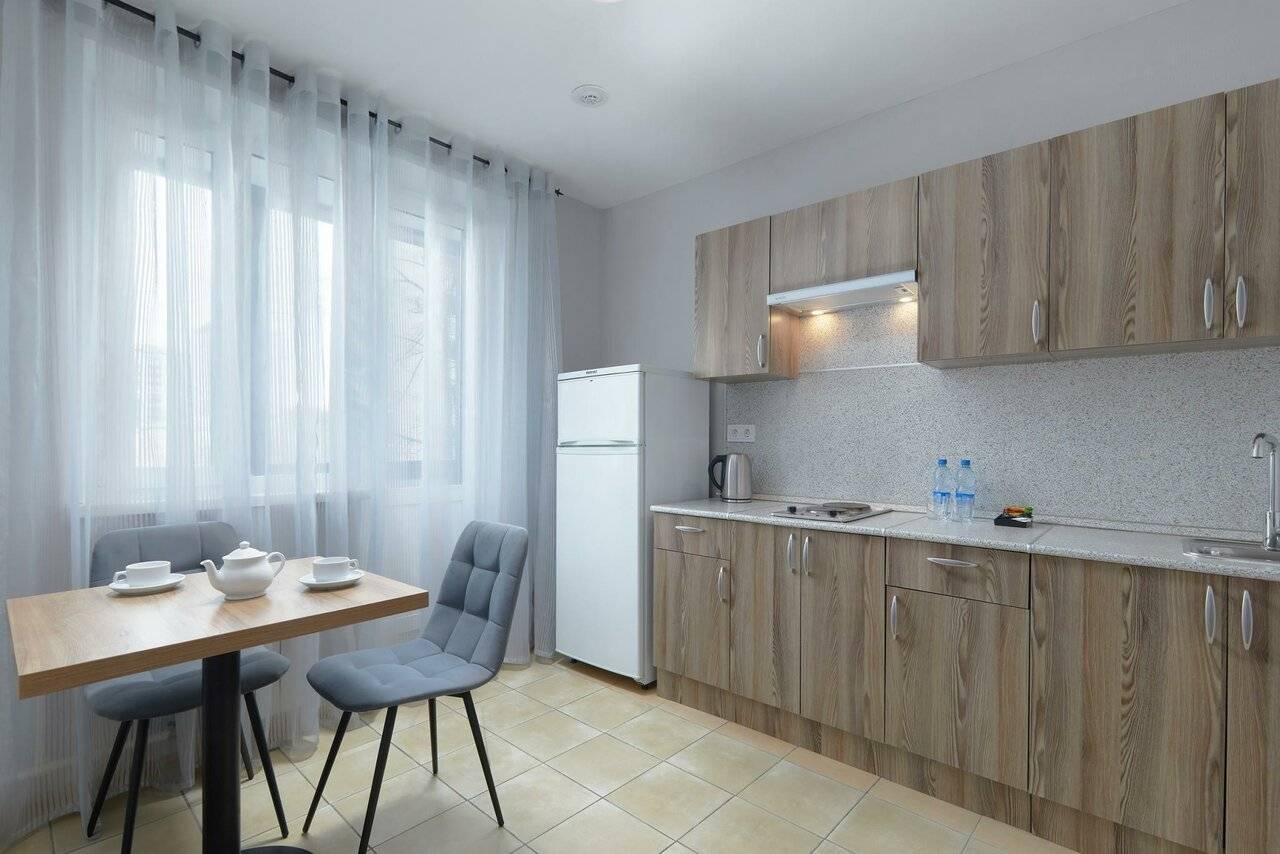 Фотографии номера Апартаменты Корпоратив (с кухней) в Гостинице Волга Москва