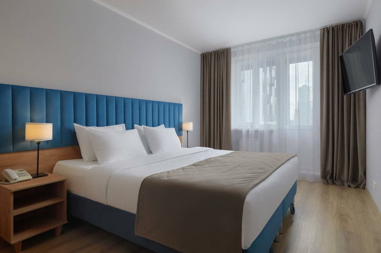 Фотографии номера Апартаменты бизнес улучшенные (без кухни) в Гостинице Волга Москва